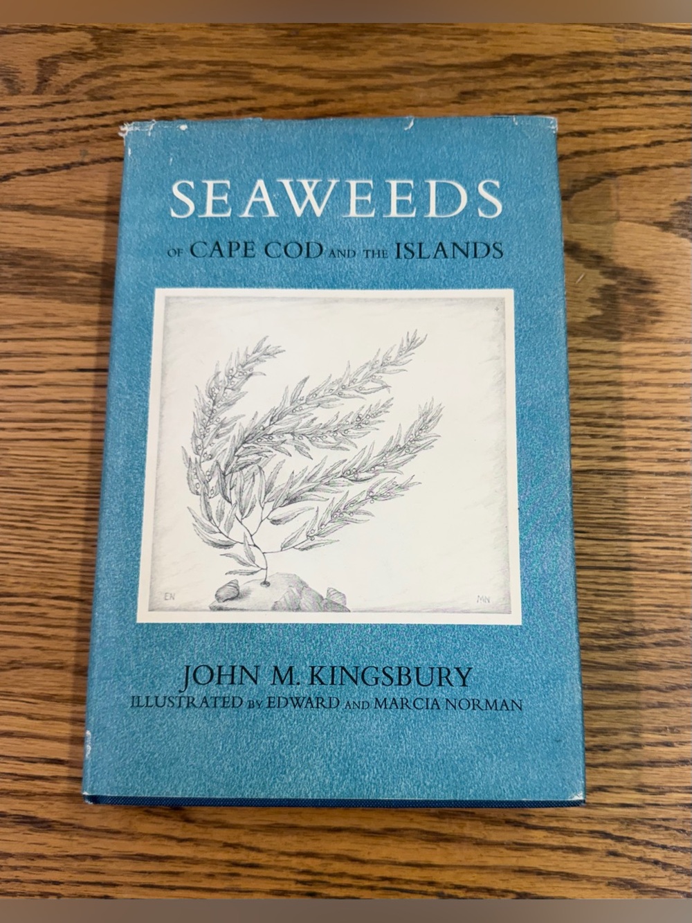 Seaweeds of Cape Cod & the Islands Kingsbury 1969 hardcover book DJ